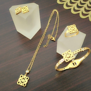 luxury 4 piece jewelry set Pakistan